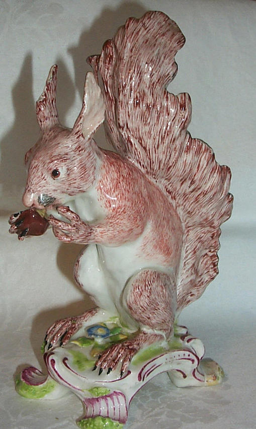 Bow model of a Red Squirrel. Circa 1760-65.